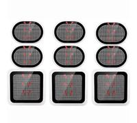 TOGOODS 9pcs Generic Gel Replacement Pads Self Adhesive Updated Body Electrodes Pads for for Slendertone Abs Belt
