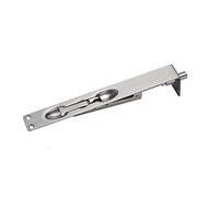 TOGU 12" Solid Stainless Steel Lever Action Flush Bolt,Concealed Security Door Lock for Composite Doors,French Doors,Wood Doors,Double Doors,Dummy Doors,Brush Stainless Steel Finish