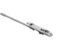 TOGU XHJBGC 10" Solid Lever Extension Flush Bolt For Metal Doors,Aluminum Doors,Steel Doors,Flush Mount Extension Bolt For Commercial Applications,Store,School,Office,Satin Nickel