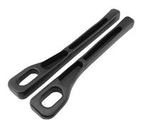 Toguma 2Pcs Car Seat Gap Filler with 2 Storage Tank, Gap Stopper No Drop Seat Guard Car Seat Crevice Blocker Compatible with All Cars (Black)