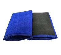 Toguma 2Pcs Microfiber Clay Mitt Bar Towel Car Magic Clay Towel Wash Glove for Car Paint Glass (Blue)