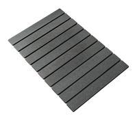 Toguma Foldable Large Stone Dish Drying Mat Counter Quick Dry Diatomaceous Earth Mat for Kitchen Dishes Bottles Cups, Match Any Countertop (Gray)