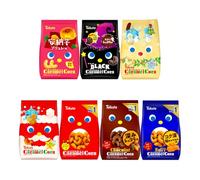 Tohato Caramel Corn Sweet Puffed Snack - Japanese Flavoured Corn Snack - Assorted Flavours - Light & Crispy Corn Puffs - Sweet, Airy & Crunchy Treat - BBD 14 APRIL 2026 (Assorted Set of 6)