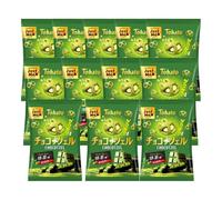 Tohato Chocotzel Chocolate Pretzel Snack Matcha Flavour 45g (12, 45g)