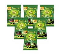 Tohato Chocotzel Chocolate Pretzel Snack Matcha Flavour 45g (6, 45g)