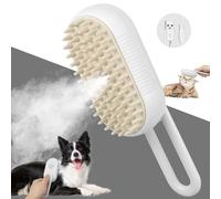 TOHDNC TOHDHC Cat Steam Brush, Self-Cleaning Pet Grooming Tool with Massage for Removing Knots and Loose Hair
