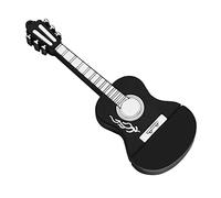 TOHDNC USB Stick 64 GB, Guitar Flash Drive 64 GB USB 2.0, Cute Thumb Drive for PC, Mac, Laptop, Computer, TV, Car, etc (Black)