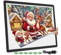 TOHETO Rechargeable A2 Light Pad for Diamond Painting 25.2''x18.4'', Magnetic Diamond Art Light Board, Wireless Lightbox for Tracing and Drawing, Cordless LED Light Table for Sketching, Weeding Vinyl