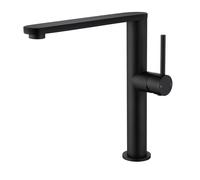 Tohlar Kitchen Sink Mixer Taps, Mono Kitchen Mixer Taps 1 Hole Single Lever Sink Tap Stainless Steel, 1 Hole 360° Swivel Bar Sink Faucet