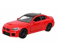 Toi-Toys BMW M2 2023 Retractable Metal Car Model, 4 Colors, 81 (Red)
