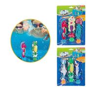 Toi-Toys Diving Fishing Toy Set Sea Animals for Water