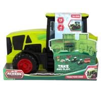 Toi-Toys farm playset tractor suitcase 28 piece toy