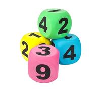 Toi-Toys Play Out Foam Cube XXL Neon Colour 10 cm Toy