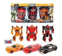 Toi-Toys Roboforces transformer robots 10 cm 3-piece