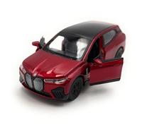 Toi-Toys Welly Model car BMW IX 4 SUV vehicle miniature car scale 1:39 / L 12cm red