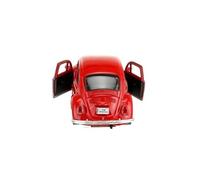 Toi Toys Welly Model Car VW Volkswagen Beetle Miniature Car Scale 1:39 / L 12cm Red