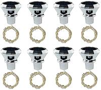 Toifucos Solar Wine Bottle Cork String Lights - 8 Pack 20 LEDs Diamond Fairy Waterproof for Wedding, Holiday, Garden, Patio, Pathway and Outdoor Decor (Multicolor)