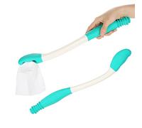 Toilet Aids for Wiping - 15.7 LongComfort Butt Wiper Tool, Self Wipe Assist Toilet Aids Wand Bathroom Bottom Buddy Wiping for Disabled, Elderly, Pregnant, Limited Mobility