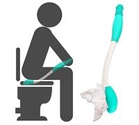 Toilet Aids Tools, Toilet Aids for Wiping Long Reach Comfort Wiper Bottom Wiping Aids Toilet Paper Tissue Grip Aid Self Wipe Assist Aid Helper for The Elderly Pregnant Women Injured Person, 40 cm