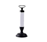 Toilet Air Plunger With 2 Type Suction Cups Tool Pump Pipeline Dredge For Bathtub Sink
