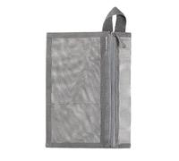 Toilet Bag - Mesh Zip Bag | Multifunctional Zip Mesh Bag | Portable Dead Cloth Organiser for Travel Reporting Cosmetics - Dormitory - Business Trips Beach Home St, gray, see description, 1