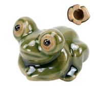 Toilet Bolt Caps Decorative,Frog Shape Toilet Floor Bolt Caps - Porcelain Dustproof Bolts Bathroom Decor, Screw Cover, Replacement Parts
