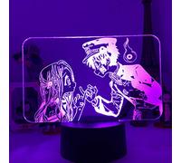 Toilet Bound Hanako Kun 3D Optical Illusion Lamp, Toilet Bound Hanako Kun Figure Night Light for Kids, 7 Colours Changing Acrylic LED Night Light for Boys and Girls as on Birthdays or Holidays Gift