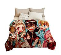 Toilet-Bound Hanako-kun Anime Print Soft Fluffy Flannel Blanket Microfiber Flannel Blankets for Couch Sofa Bed