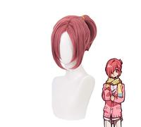 Toilet-bound Hanako-kun Cosplay Wigs Mitsuba Ponytail Short Hair Wig Peluca Anime Costume Role Play Wig for Halloween Party