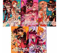 Toilet-Bound Hanako-Kun Series 5 book set #2 Vol. 6 - 10 by Aidairo
