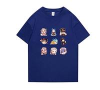 Toilet Bound Hanako kun T-Shirt Anime Cosplay Costume Hanako kun Printed Short Sleeve Harajuku Tee Shirt for Unisex