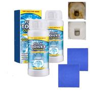 Toilet Bowl Cleaner Powder - 2026 Upgraded Foam Limescale Remover, Powerful Zero-Scrub Deep Cleaning Formula, Multi-Purpose Descaling for Toilets, Sinks, Drains & Tiles, Fresh Odor Eliminator (200g)