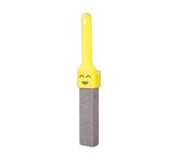 Toilet Bowl Pumice Stone with Handle - Heavy Duty Cleaning Brush | Effective Rust and Limescale Remover for Bathroom, Kitchen, Household Sinks, Tiles, Grills, Swimming Pools, Tough Stain Removal