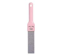 Toilet Bowl Pumice Stone with Handle - Heavy Duty Stain Remover Brush with Sturdy Design and Ergonomic Grip | Rust Ring and Limescale Cleaner for Bathroom Kitchen Sink Bathtub Tile Pools