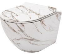 Toilet Bowl Rea Carlos Duroplast/slim/zm Lava Matt Lava Matt, Ceramic