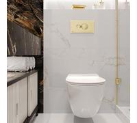 Toilet Bowl Rea Carter Tornado White, Ceramic