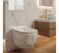 Toilet Bowl Rea Gustavo Rimless White
