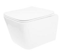 Toilet Bowl Rea Julio Rimless White, Ceramic