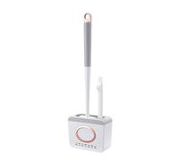 Toilet Brush And Holder Set For Cleaning Cleaner Toilet Scrubber Home Hotel Public Restrooms Bathroom Accessories Brush And Holder Set