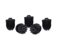 Toilet brush head 20 pieces Plastic Toilet Brush Replacement Heads 9.5 mm