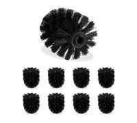 Toilet brush head replacements 18 Pieces Plastic Material Loo Brush Refills