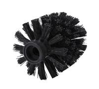 Toilet Brush Head - Universal Replacement Toilet Bowl Brush Head | Ball Shaped Toilet Brush Replacement Heads, Toilet Brush Head with Sturdy Stiff Bristles, Easy Screw On Design