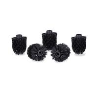 Toilet brush head WC Cleaning Brushes 5 pieces Plastic Bathroom Brush Refills
