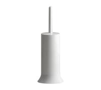 Gedy G-Peter White, Dimensions and Weight: 41 x 14 x 14 cm & 0.3 kg, Toilet Made of Thermoplastic Resins, Bathroom Brush Design by R&S, 2 Year Warranty, Unica