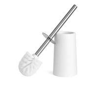 Toilet Brush | Premium Loo Brush And Set For Elegant Bathrooms | Durable And Hygienic Cleaning Solution. (1, White)
