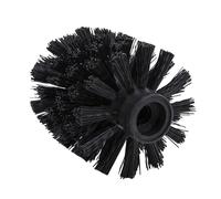 Toilet Brush Replacement Head - Bristle Bowl Cleaner for Bathroom | Durable Scrub Head Strong Stiff Bristles for Master Guest Kid’s Toilet, Universal Fit for Handle Rods