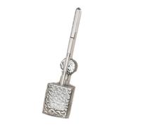 Toilet Brush Wall Attachable Space Efficient Tool Ergonomic Grip Soft Scrubbing Bristles For Tight Space Wall Mounted Toilet Brush With Long Handle