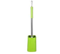 Toilet Brush with Base Green Bathroom Cleaning Brush Home Use LShaped Handle & omic Design for Efficient Cleaning Essential Bathroom Accessory