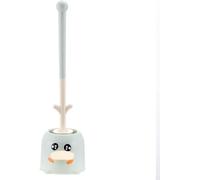 Toilet Brushes & Holders, Rubber Loo Brush, toilet brush, Toilet Bowl Brush with Base Long Handle(Green)
