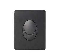 Toilet Button Dual Flush Push Button Plate in Black Compatible with Grohe Skate Air 38505KF0 Toilet Accessories